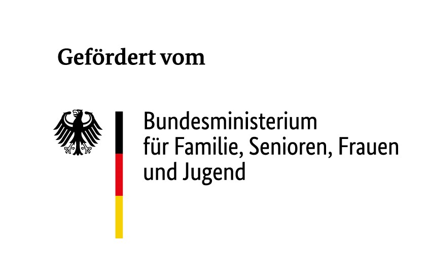 Logo Bundesministerium für Familie, Senioren, Frauen und Jugend