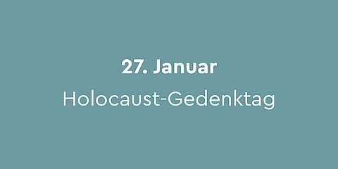 27. Januar – Tag des Gedenkens an die Opfer des Holocaust:  Am 27. Januar 1945 befreiten sowjetische Truppen das Konzentrationslager Auschwitz. Seit 1996 wird an diesem Tag allen Verfolgtengruppen während der Zeit des Nationalsozialismus gedacht. Am Holocaust-Gedenktag gibt es eine Vielzahl von Gedenkaktionen: die Feierstunde im Bundestag, Gedenkveranstaltungen an NS-Gedenkstätten oder Denkmälern sowie die Aktion »Lichter gegen Dunkelheit«. Vielerorts rufen Initiativen zum Putzen von Stolpersteinen auf.