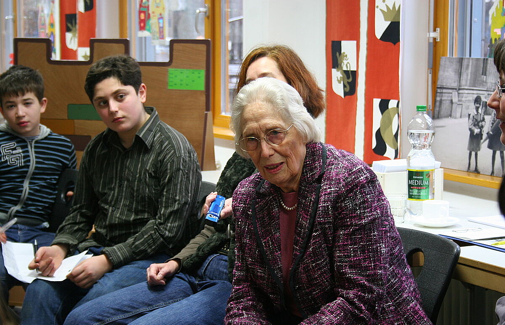 Ruth Recknagel im Zeitzeugeninterview© Anne Frank Zentrum