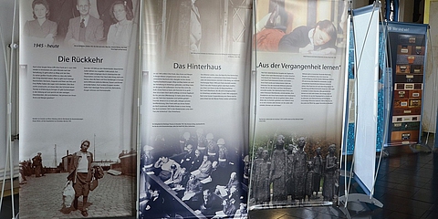 Ausstellung »Lasst mich ich selbst sein« Anne Franks Lebensgeschichte