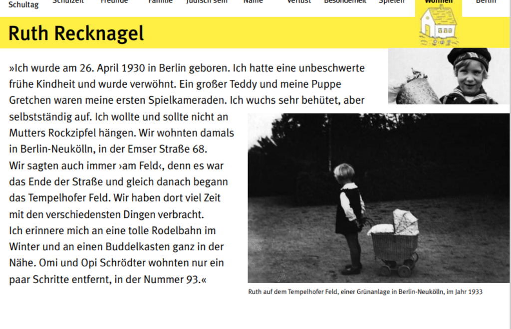 Eine Karte aus dem Material, Vorderseite © Anne Frank Zentrum